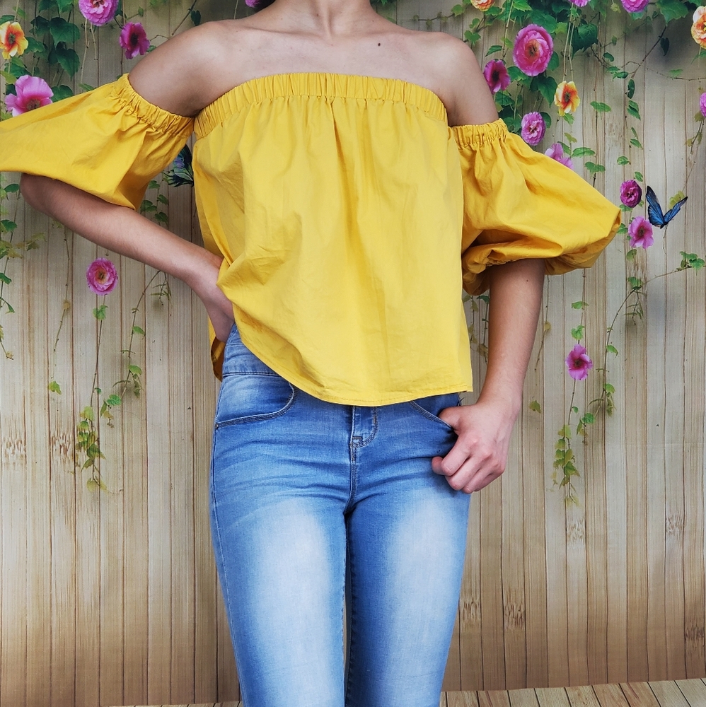 Shein/Glamaker 3/4 Sleeve Blouse - Picture 2 of 5